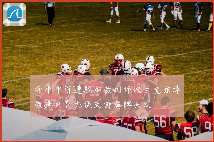 海牛申诉遭驳回裁判评议兰克尔泽假摔判罚无误支持黄牌决定